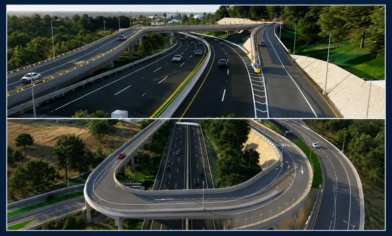 Regístrate 31% de avance nuevo acceso vial a la UAEM