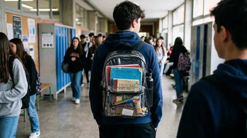 Mochilas transparentes en escuelas: una medida que divide opiniones entre padres de familia