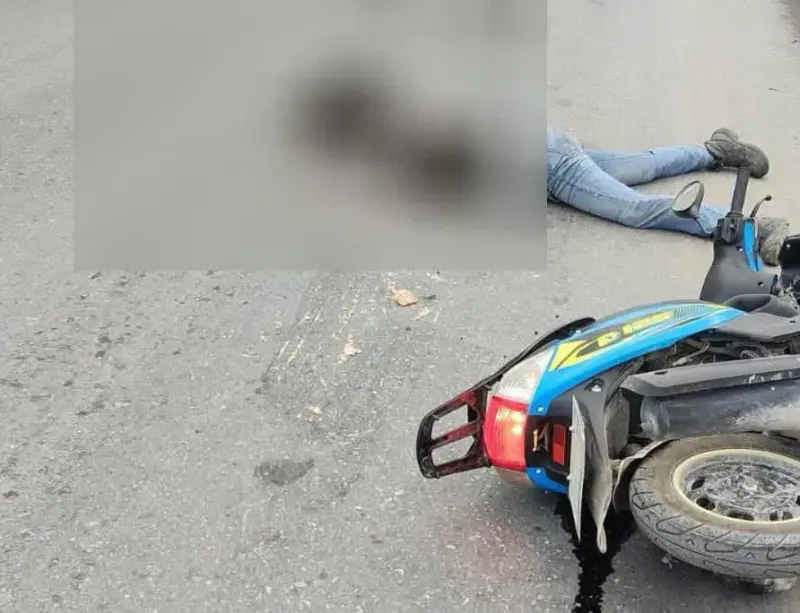 Muere motociclista atropellada en la Zona Industrial; responsable escapa