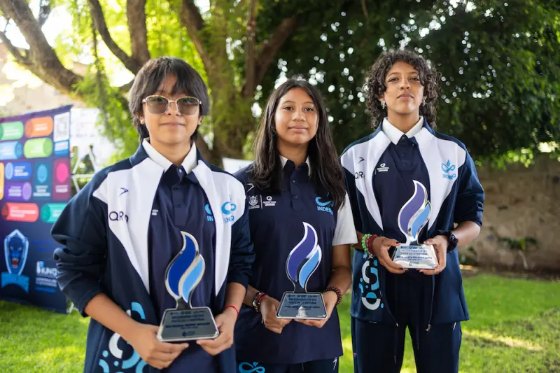 Reconocen a medallistas de la Olimpiada Nacional 2026