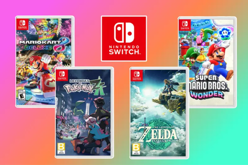 Pokémon, Zelda, Mario Kart y 14 juegos más para Nintendo Switch desde 443 pesos gracias a las ofertas de Amazon