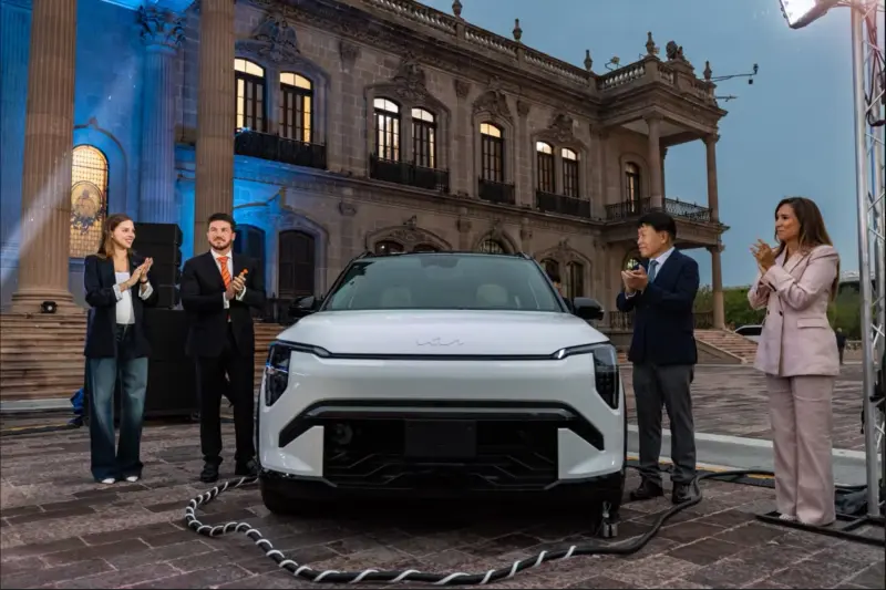 Nuevo León fabrica su primer vehículo eléctrico: el KIA EV3