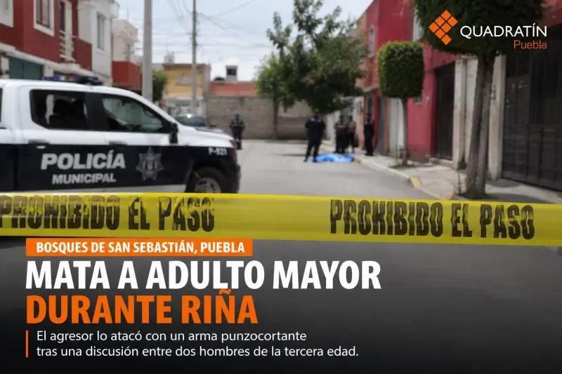 Riña entre adultos mayores deja un muerto en Bosques de San Sebastián