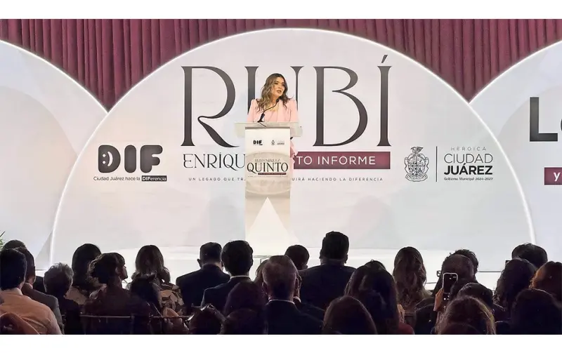 Rinde Rubí Enríquez su 5to Informe de Actividades