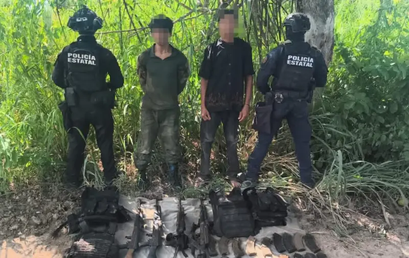Reportan otros tres detenidos tras jornada violenta en Escuinapa, entre ellos, un estadounidense