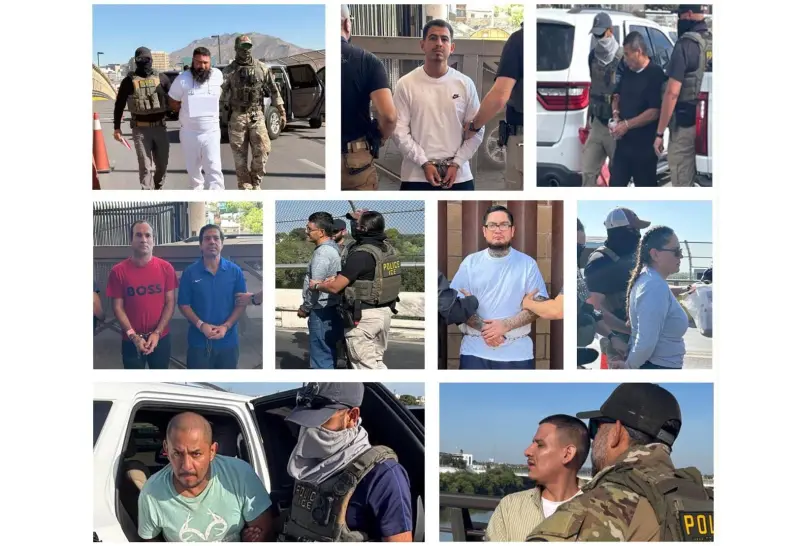Estados Unidos entrega a México a 10 fugitivos buscados por delitos graves