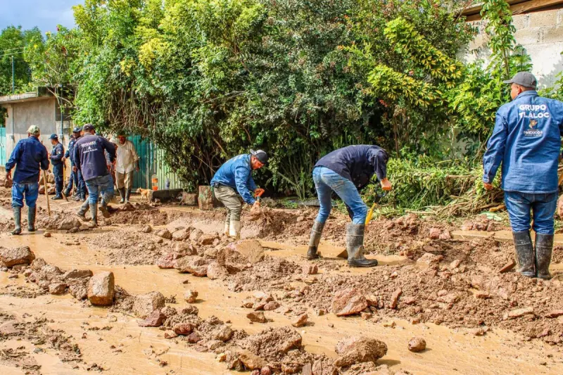 Lluvias activan operativo de Edomex en 36 municipios