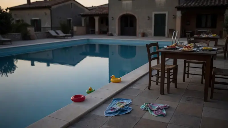 Un falso triple homicidio familiar en Manarola se hace viral en redes y llega a medios españoles, pero la policía italiana niega que dos niños y un adulto hayan muerto en una cadena de violencia durante una jornada de piscina