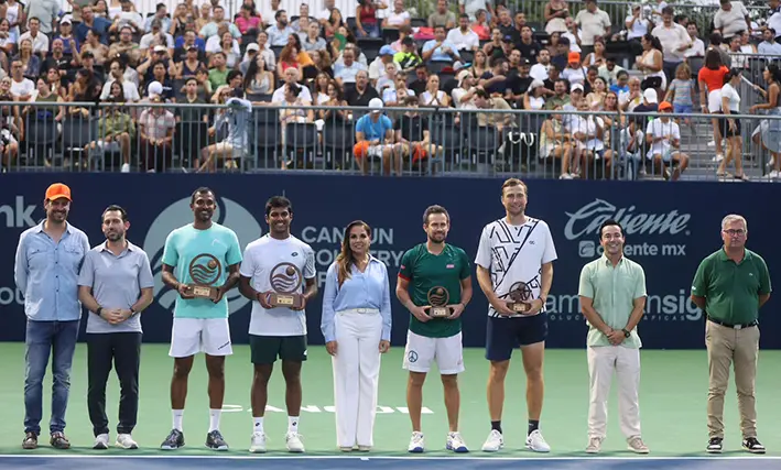 Cancún se viste de tenis