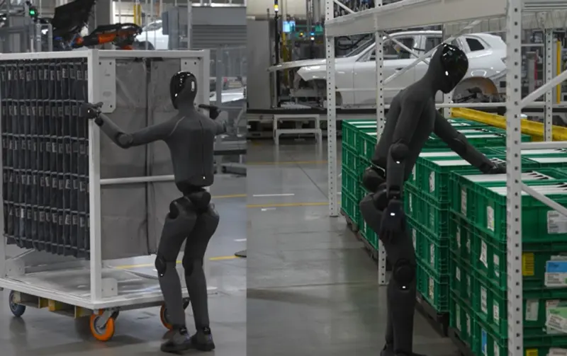 Robots que hablan y caminan llegarán a las fábricas de automóviles