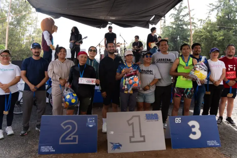 Reúne UAQ San Juan del Río a cerca de 500 corredores en su Carrera Universitaria