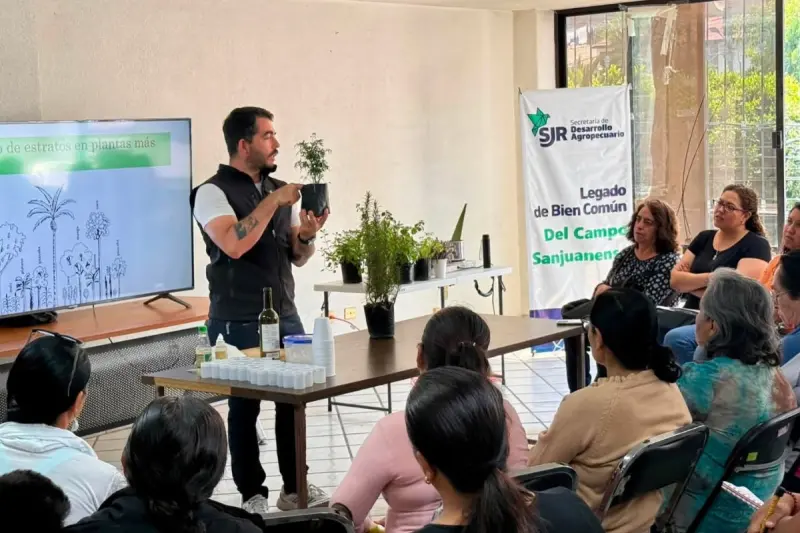Secretaría de Desarrollo Agropecuario anuncia taller de plantas terapéuticas