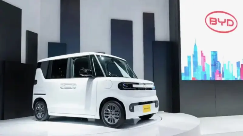 BYD Racco, el auto eléctrico de Japón que recuerda a Olinia por su tamaño y enfoque urbano