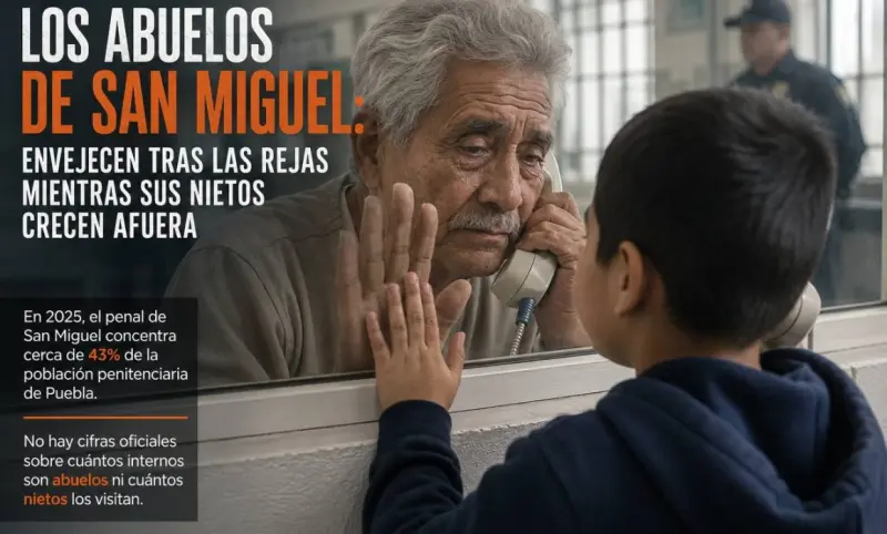 Abuelos de San Miguel: envejecen tras las rejas y sus nietos crecen fuera