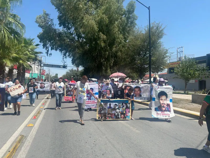 Colectivos en Torreón exigen justicia y verdad en Día Internacional de las Víctimas de Desapariciones Forzadas