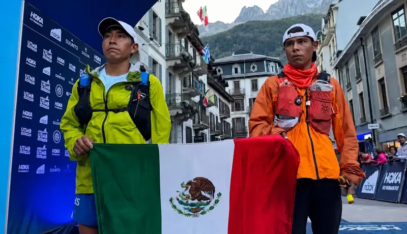 Destacan corredores Rarámuri Ultratrail francés