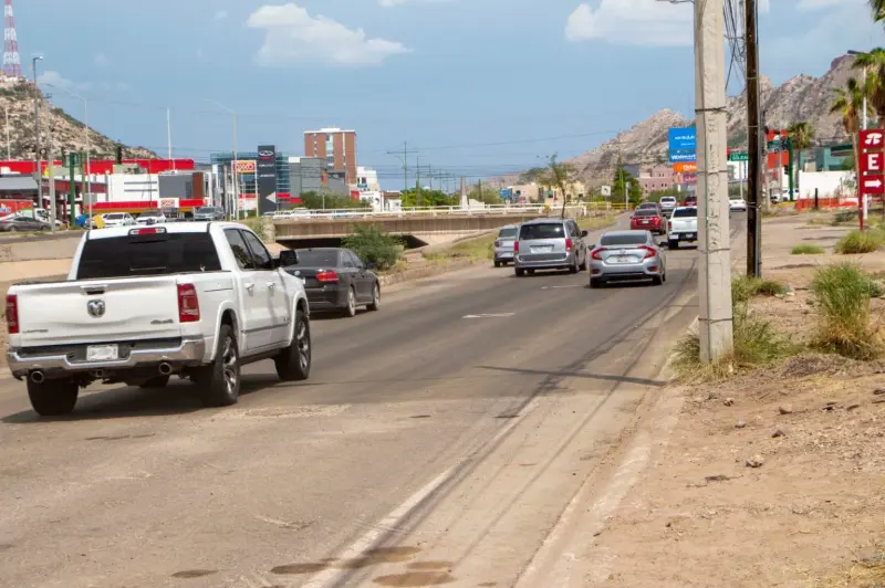 Reabren circulación en bulevar Paseo Río Sonora tras rehabilitar tubería de drenaje con más de 50 años de antigüedad