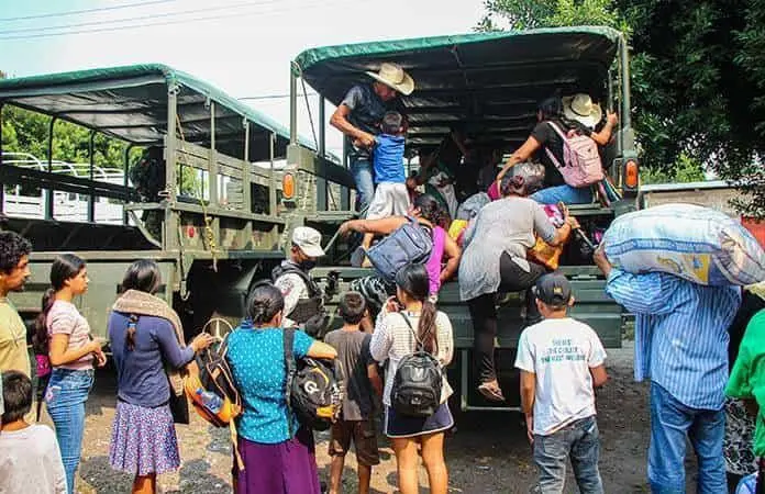 Desplazamiento interno en Chiapas: el doble golpe de la violencia y la crisis climática