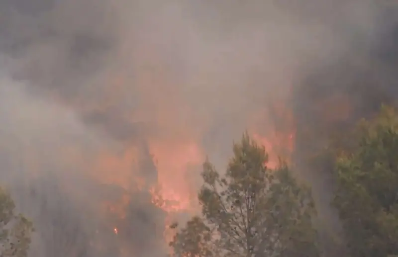 El incendio de Segorbe entra en su fase más crítica y mantiene evacuada a Gátova
