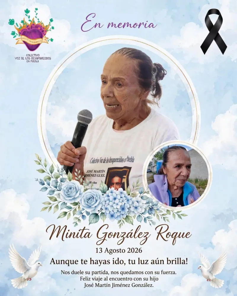 Despiden con mariachi y aplausos a Minita, madre buscadora