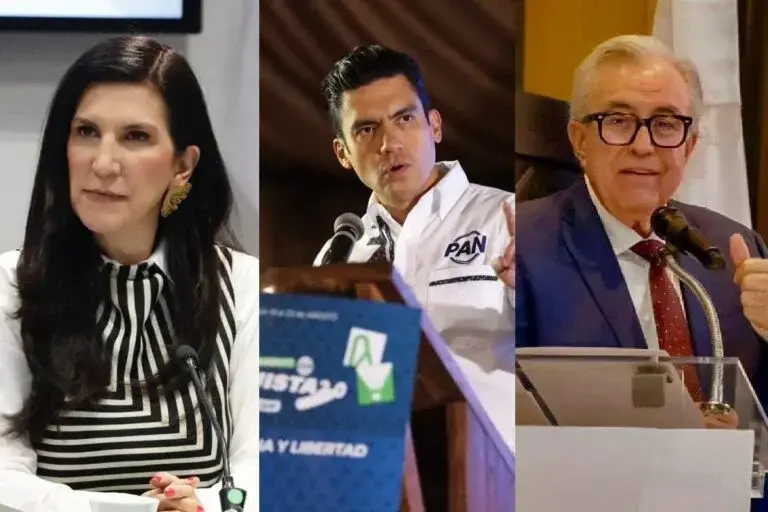 Kenia López y el PAN piden desaparición de poderes en Sinaloa tras regreso de Rocha Moya