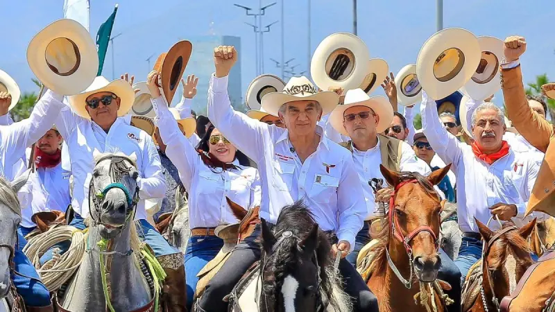 Tamaulipas cabalga unido por la soberanía y la transformación de México