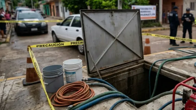 Pierden la vida 6 personas al limpiar una cisterna en Acapulco