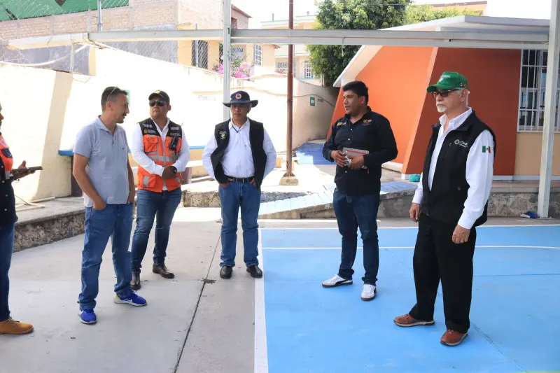 Supervisan refugios temporales por lluvias en Guerrero