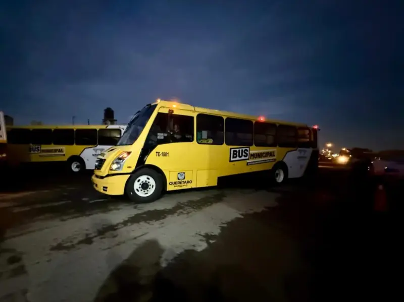 Regresa el Transporte Escolar Gratuito en el municipio de Querétaro con 43 rutas