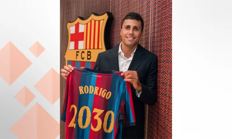 Reforzará Rodrigo Hernández al Barcelona