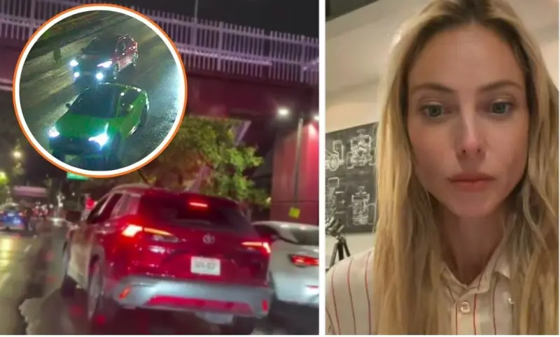Busca SSC a camioneta que seguía a la conductora Vanessa Huppenkothen