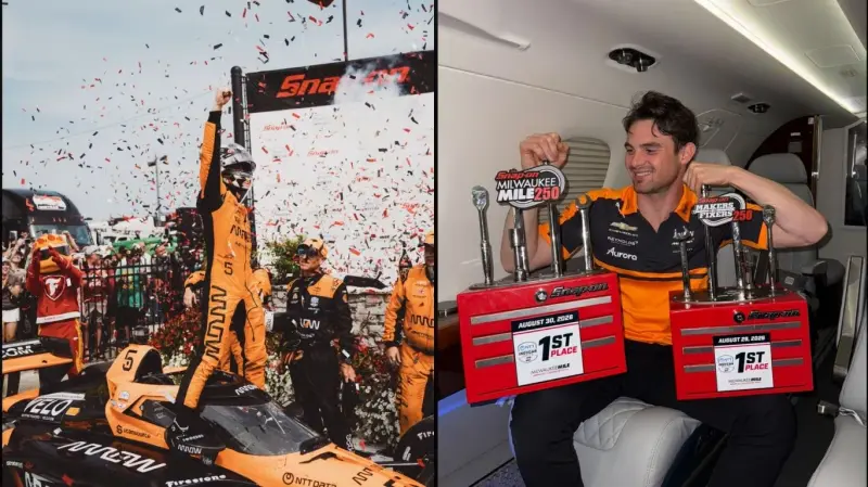¡Increíble! Pato O’Ward consiguió una hazaña que no se veía en IndyCar desde 1981