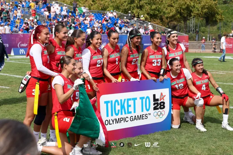 Triunfan chihuahuenses en el mundial Flag Football en Alemania