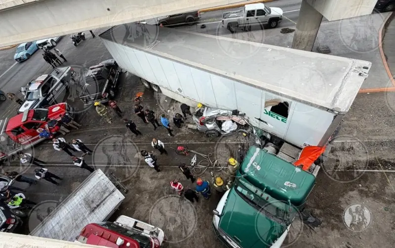 Conductor muerto tras choque era propietario de un yonke