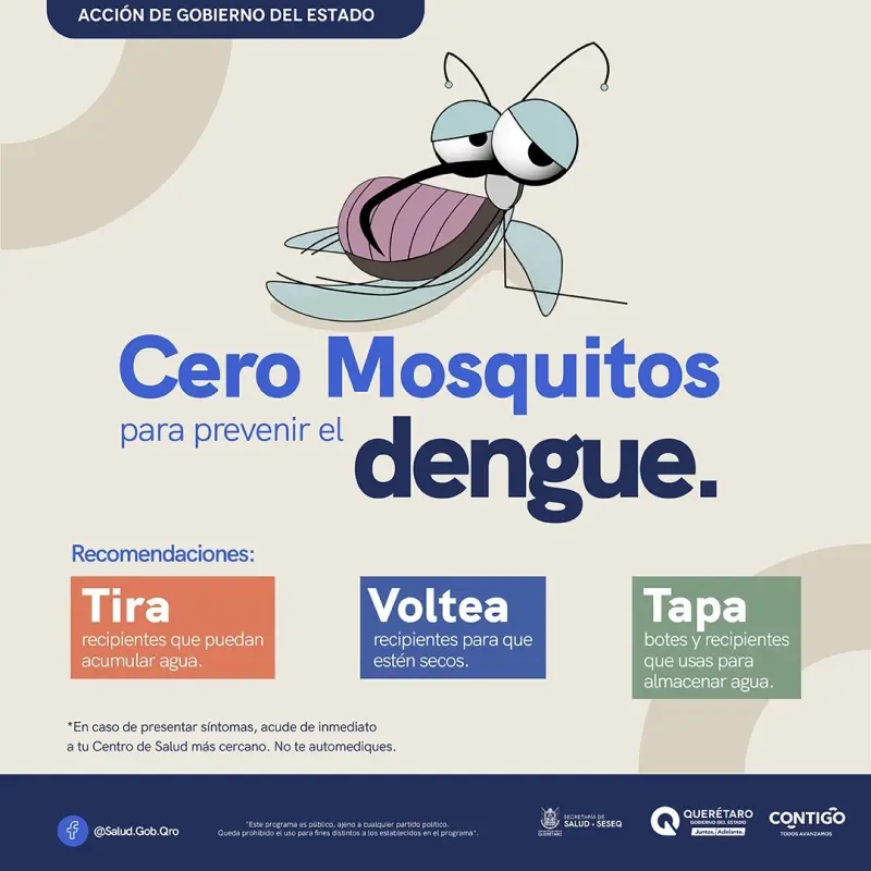 Vigilancia epidemiológica y acciones de prevención del dengue