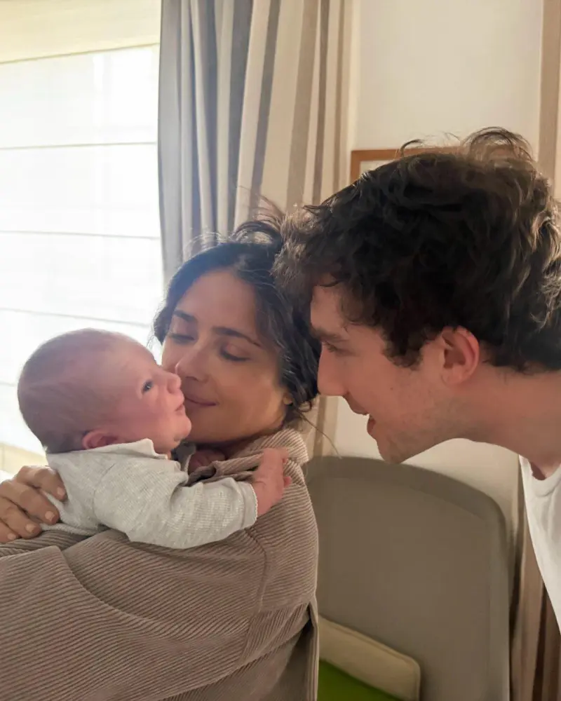 ¡Salma Hayek ya es ‘abuela’! Nace el primer nieto de la actriz