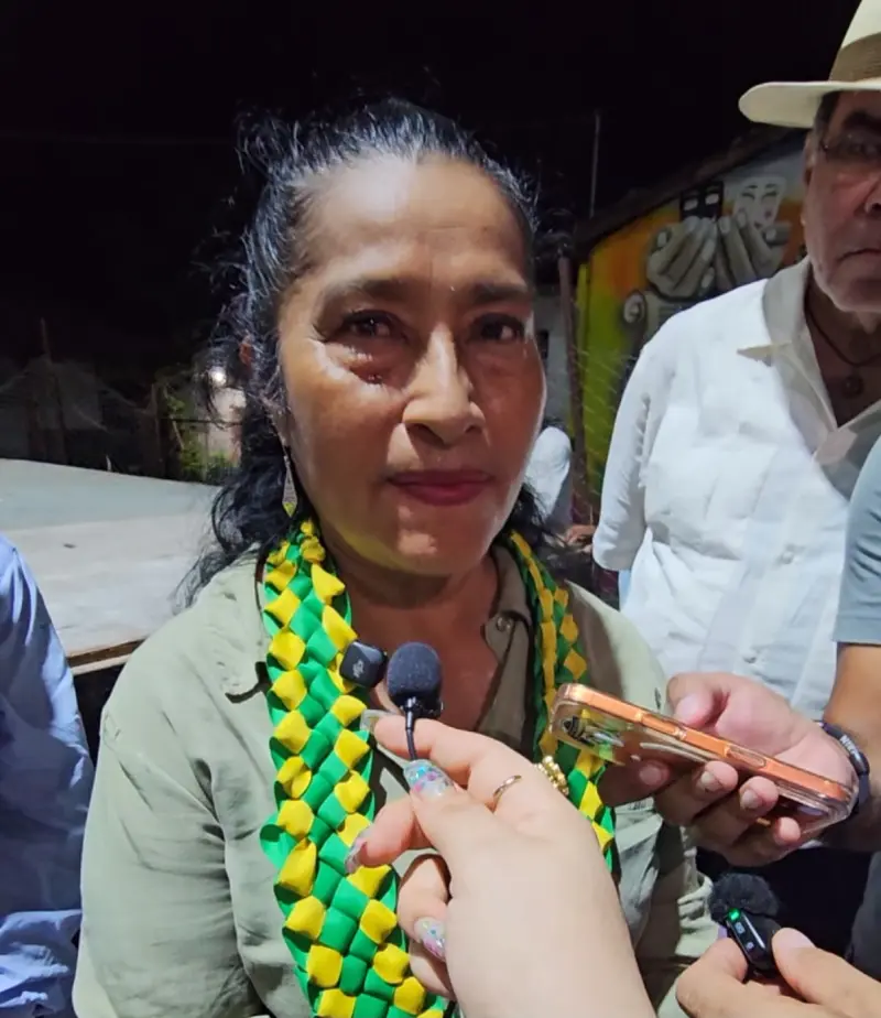 Respalda Abelina a Andy López Beltrán