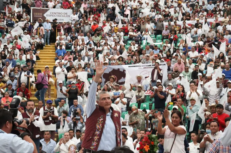 Adán Augusto coordinará trabajos electorales de Morena en Hidalgo