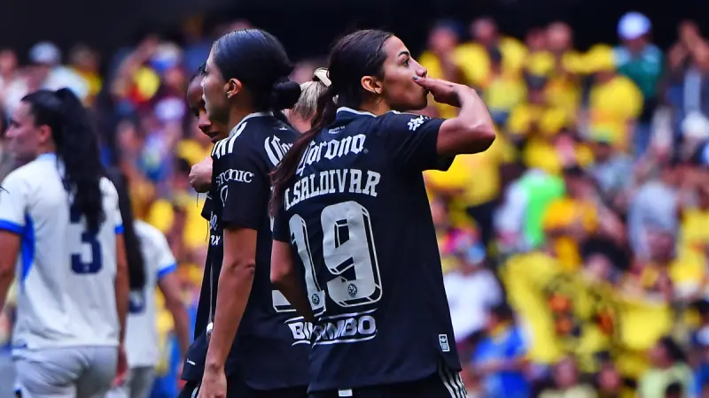 ¡Diez! América Femenil golea 10-0 a Cruz Azul en el Estadio Azteca