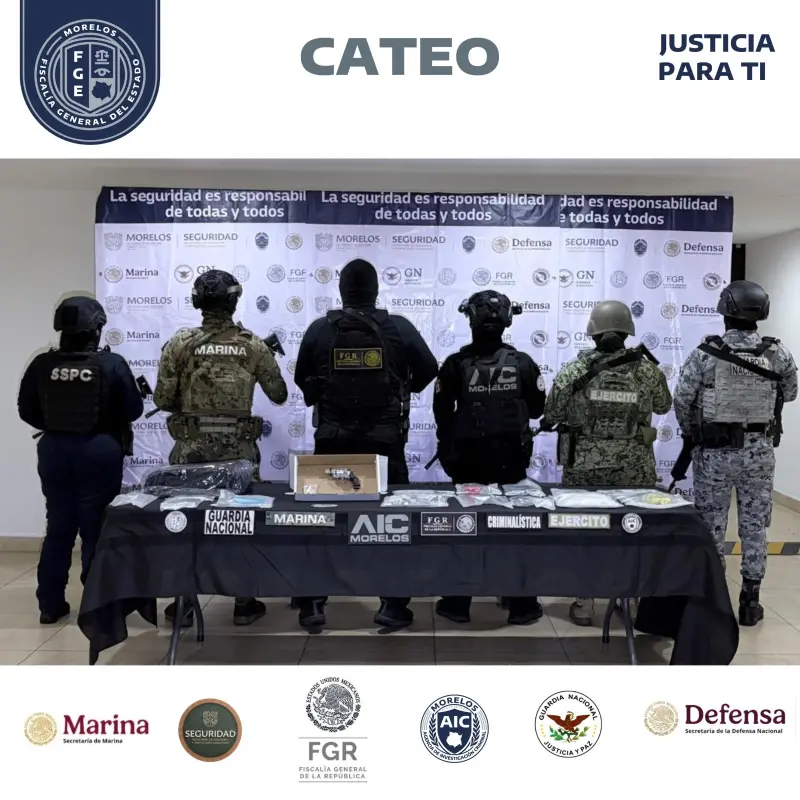 Catean finca en Temixco usada para la venta de drogas