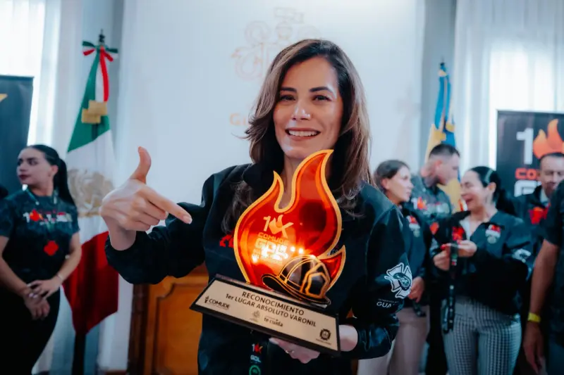 Presentan la Carrera 10K en Guadalajara por el Día del Bombero