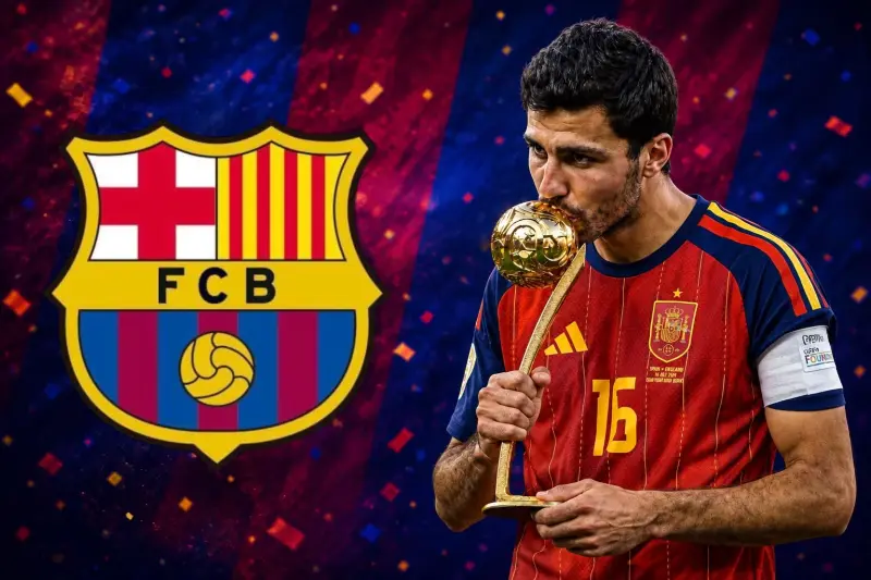 ¡Bombazo mundial! Rodri será nuevo jugador del Barcelona; acuerdo cerrado con el City