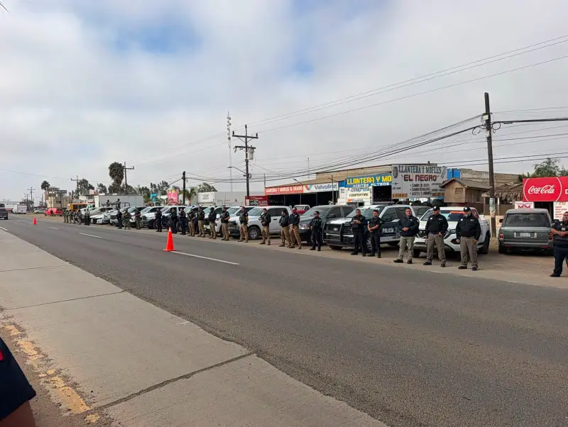 Refuerzan vigilancia en San Quintín con filtros de seguridad
