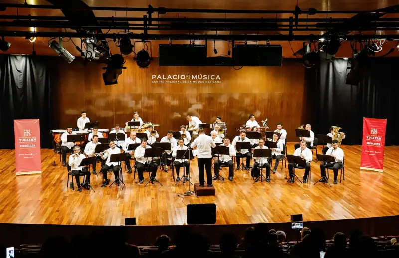 Banda de Música de la Sedeculta celebra 153 años de historia