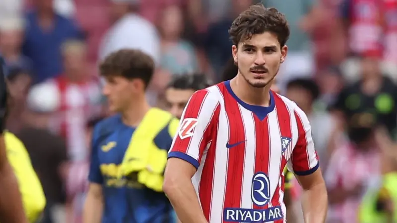 Abuchean a Julián Álvarez: Así fue su regreso con el Atlético de Madrid en el Estadio Metropolitano