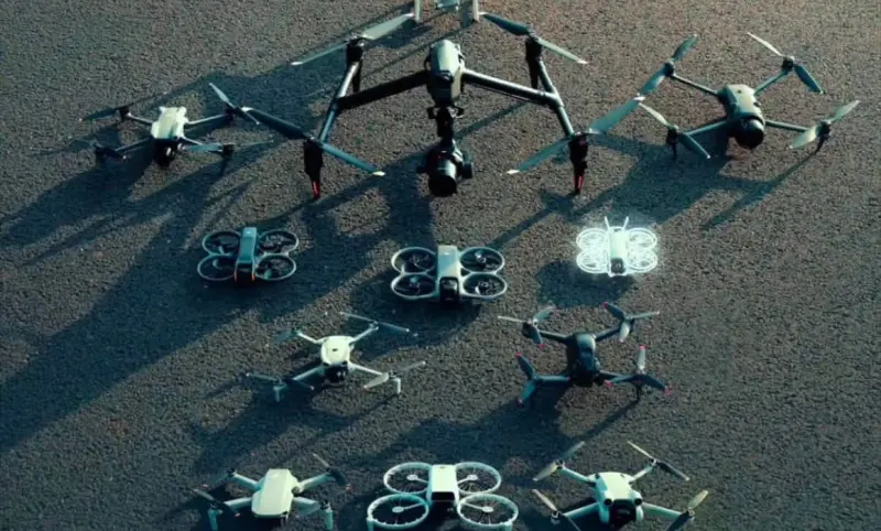 Roban 348 drones a DJI cerca AIFA