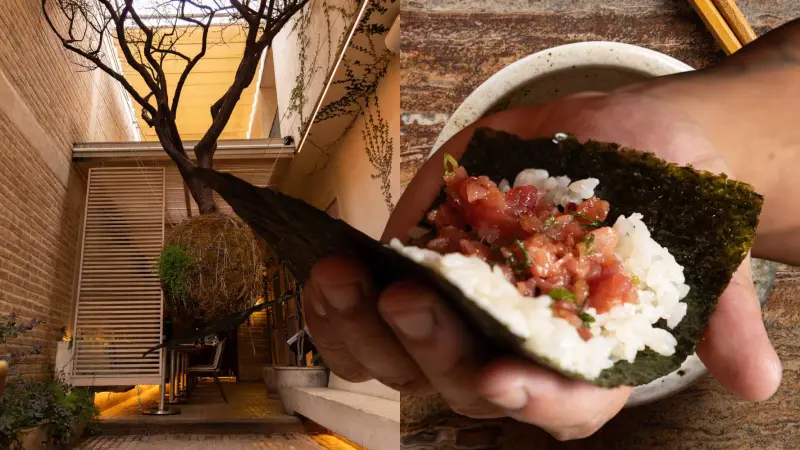 Así es OTTO, el nigiri bar de CDMX donde le dan alma mexicana a la cocina japonesa