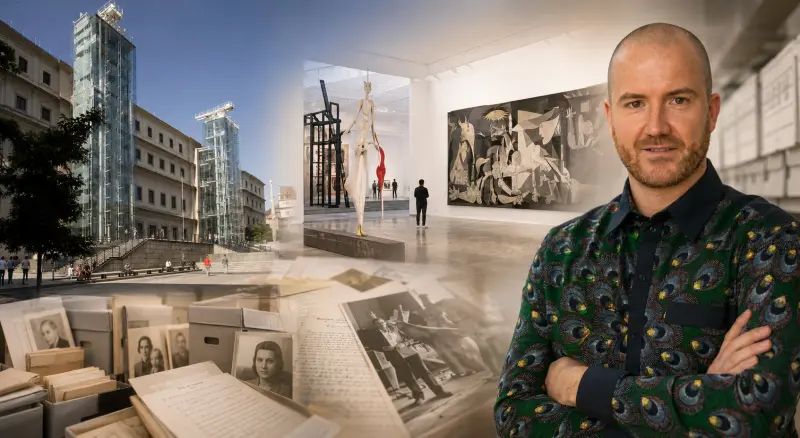 Manuel Segade, el coruñés que quiere que el arte se entienda desde sus archivos y no solo desde sus cuadros