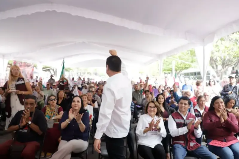 La 4T tiene voz, fuerza y rumbo en San Juan del Río y Querétaro: Astudillo