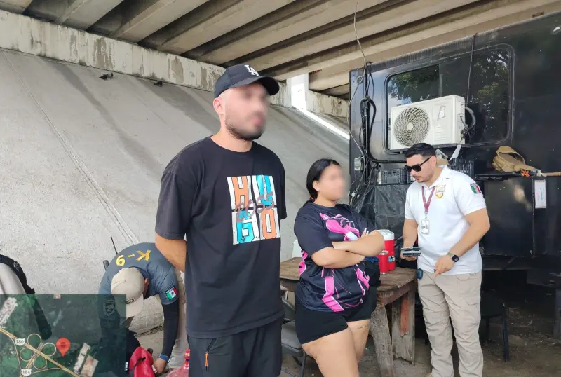 Rescate humanitario de 3 personas cubanas en puesto de inspección de Teya
